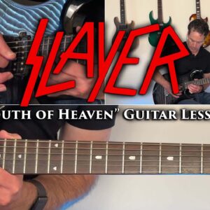Slayer - South of Heaven Guitar Lesson