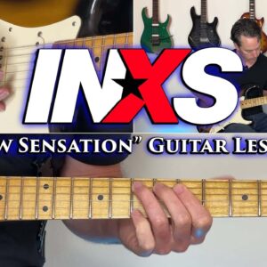 INXS - New Sensation Guitar Lesson