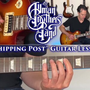 The Allman Brothers Band - Whipping Post Guitar Lesson