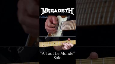 A Tout Le Monde Solo - Megadeth