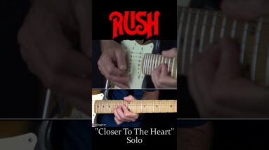 Closer To The Heart Solo - Rush