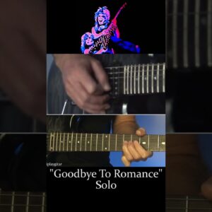Goodbye To Romance Solo - Randy Rhoads