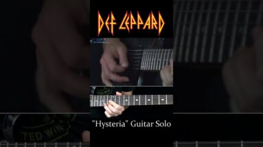 Hysteria Solo - Def Leppard