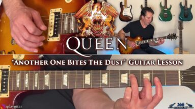 Queen - Another One Bites The Dust Guitar Lesson