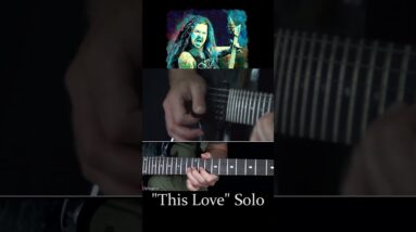 This Love Guitar Solo - Pantera