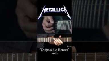 Disposable Heroes Solo - Metallica