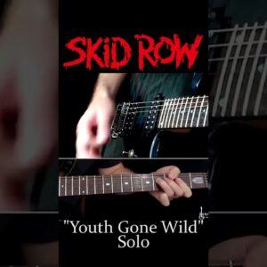 Youth Gone Wild Solo - Skid Row