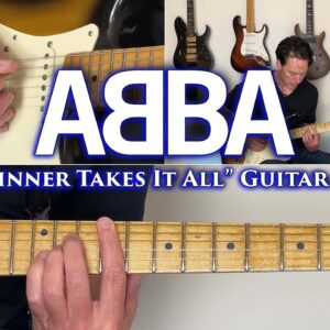 ABBA - The Winner Takes It All Guitar Lesson
