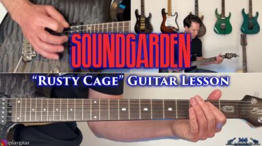 Soundgarden - Rusty Cage Guitar Lesson