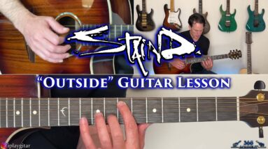 Staind - Outside Guitar Lesson