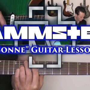 Rammstein - Sonne Guitar Lesson