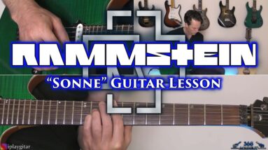 Rammstein - Sonne Guitar Lesson