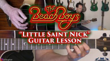 The Beach Boys - Little Saint Nick Guitar Lesson