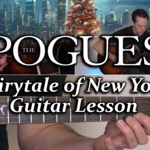 The Pogues - Fairytale of New York Guitar Lesson