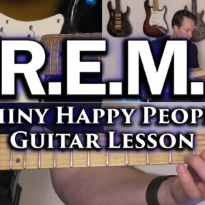 R.E.M. - Shiny Happy People Guitar Lesson